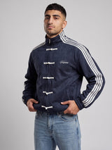 Navy CNY Suede Jacket Jackets Fugazee 