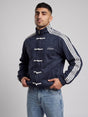 Navy CNY Suede Jacket Jackets Fugazee 