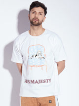 White Majesty Graphic Tshirt T-Shirts Fugazee 