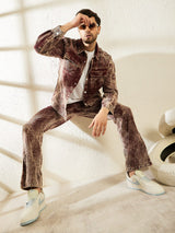 Oxblood Acid Dyed Corduroy Shacket Shackets Fugazee 