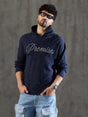 Navy Slub Hooded Longsleeve Tee T-Shirts Fugazee 