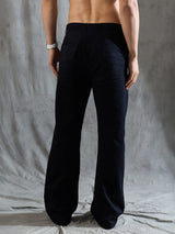 Black Highwaisted Bell Bottom Trousers Trousers Fugazee 