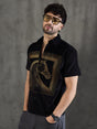 Black Corduroy Horse Embroidery Shirt Shirts Fugazee 