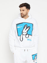 Hang On Oversized Hooded Sweatshirt Sweatshirts Fugazee 