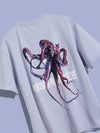 Blue Resurgence Octopus Unisex Oversized Tshirt