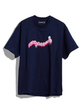 Navy Jelly Fish Graphic Oversized Tshirt T-shirts Fugazee 