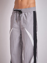 Grey Crescent Patch Trackpants Trackpants Fugazee 