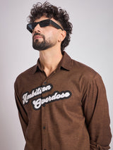 Copper Flannel Applique Shirt Shirts Fugazee 