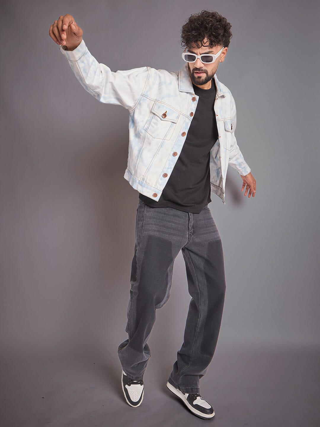 White Vintage Wash Denim Jacket | Buy Men Jackets | Fugazee – FUGAZEE