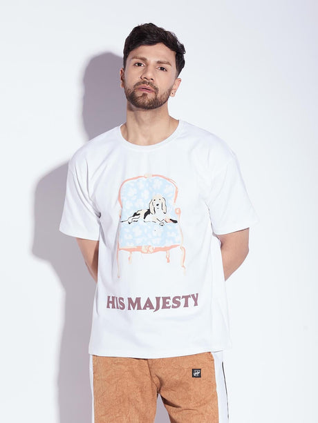 White Majesty Graphic Tshirt T-shirts Fugazee 