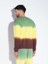 Tri Color Oversized Ombre Tshirt T-shirts Fugazee 