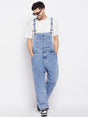 Blue Baggy Carpenter Dungaree Dungarees Fugazee 