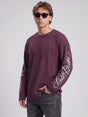 Maroon Cold Blooded Cropped Waffle Tshirt T-Shirts Fugazee 