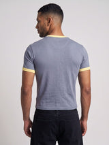 Stone Grey Ringer Tshirt