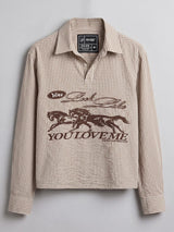 Mahagony Checkered Graphic Quarter Shirt Shirts Fugazee 