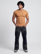 Sand Notch Neck Tshirt