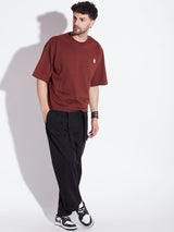 Black Twill Korean Baggy Pants Trousers Fugazee 