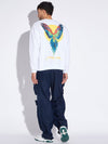 White Macaw Oversized Sweatshirt