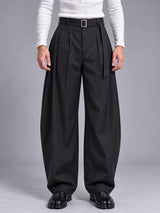 Black Barrel Korean Trousers Trousers Fugazee 