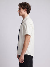 Floral Split Corduroy Denim Shirt Shirts Fugazee 