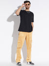 Mustard Washed Carpenter Denim