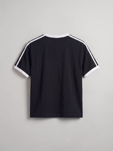 Black Sunday Club Ringer Tshirt T-Shirts Fugazee 