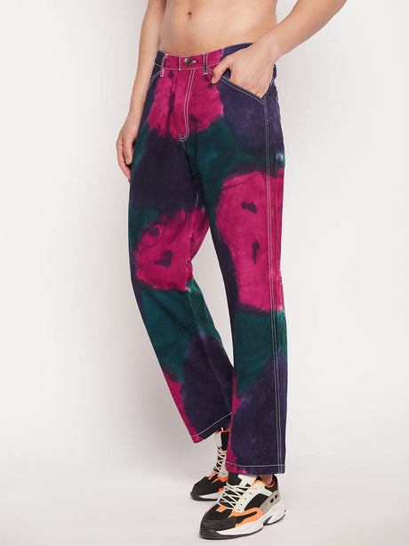 Navy Tri Colour Carpenter Pants Trousers Fugazee 