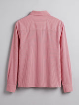 Amber Striped Quarter Cropped Shirt Shirts Fugazee 