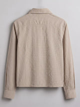 Mahagony Checkered Graphic Quarter Shirt Shirts Fugazee 