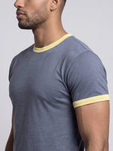 Stone Grey Ringer Tshirt