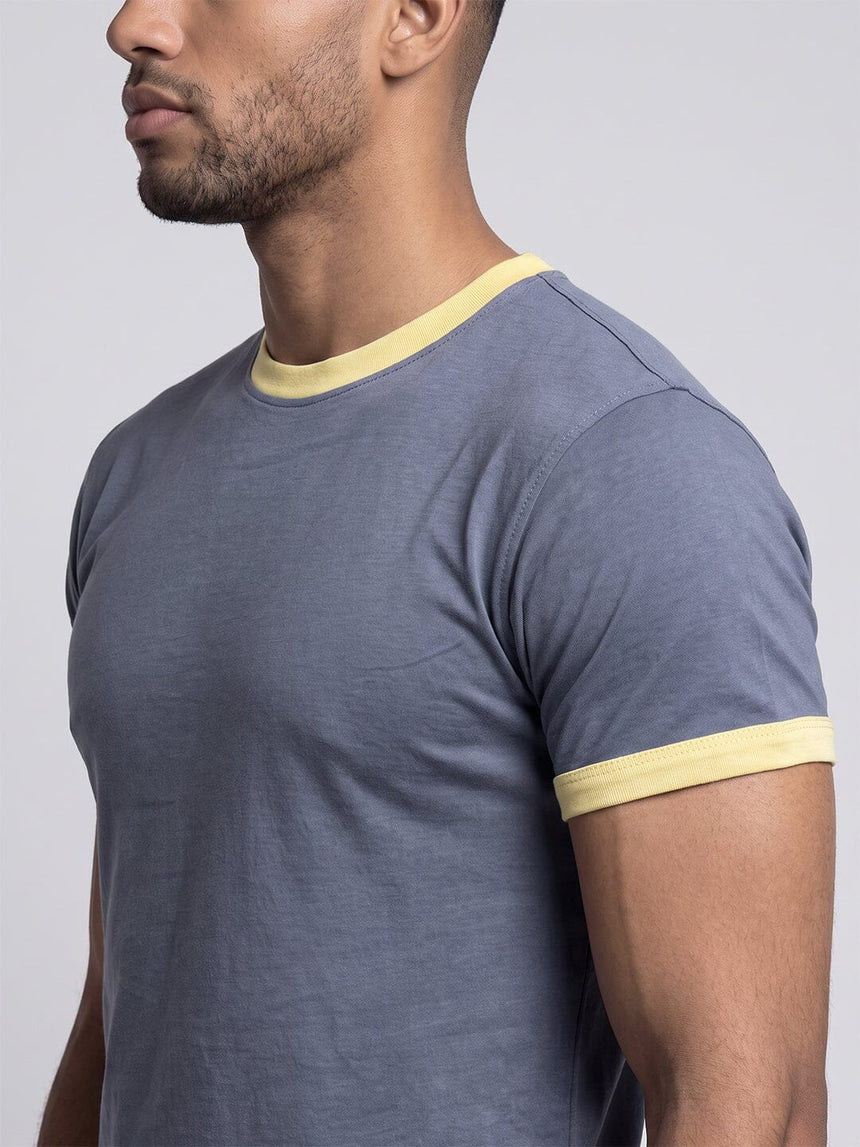 Stone Grey Ringer Tshirt