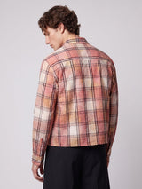 Sun Shades Seer Sucker Washed Cropped Shirt Shirts Fugazee 