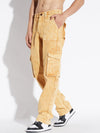 Mustard Washed Carpenter Denim