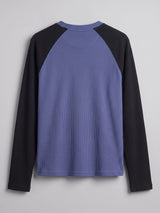 Dutch Blue Waffle Raglan Longsleeve Tshirt T-Shirts Fugazee 