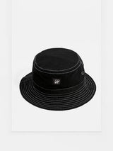 Black Contrast Stitch Bucket Hat Hats FUGAZEE 