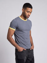 Stone Grey Ringer Tshirt