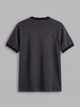 Charcoal Cropped Ringer Tshirt T-Shirts Fugazee 