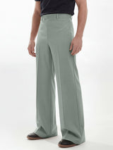 Foam Green Highwaisted Bell Bottom Trousers Trousers Fugazee 
