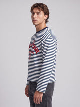 Sailor Striped Graphic Sweatshirt Sweatshirts Fugazee 