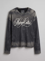 Midnight Washed Waffle Graphic Tshirt T-Shirts Fugazee 