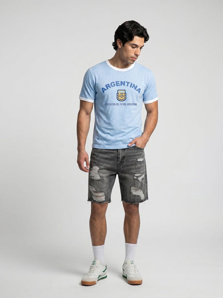 Argentina Retro Ringer Tshirt T-Shirts Fugazee 