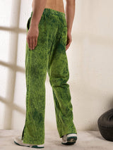 Neon Dyed Washed Cord Boot Cut Trackpants Trackpants Fugazee 