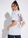 Blue Resurgence Octopus Unisex Oversized Tshirt