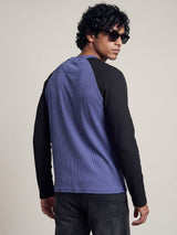Dutch Blue Waffle Raglan Longsleeve Tshirt T-Shirts Fugazee 