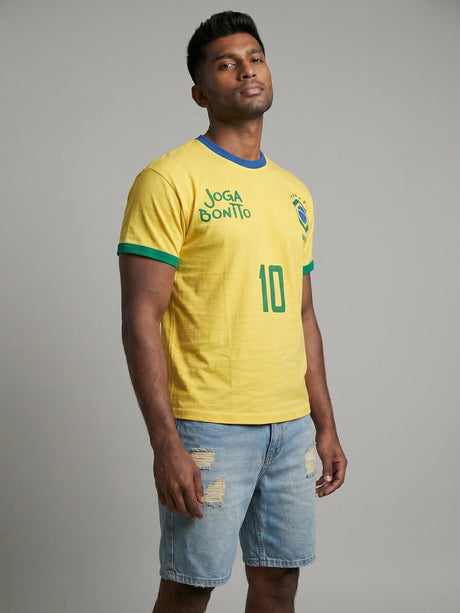 Brazil Retro Ringer Tshirt T-Shirts Fugazee 