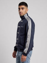 Navy CNY Suede Jacket Jackets Fugazee 