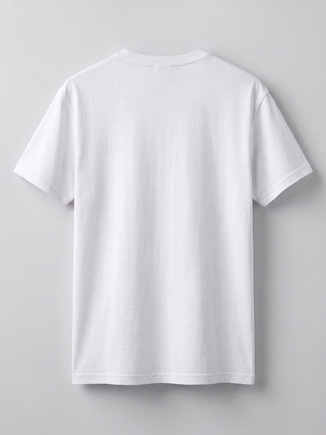 White Solid Cropped Tshirt T-Shirts Fugazee 
