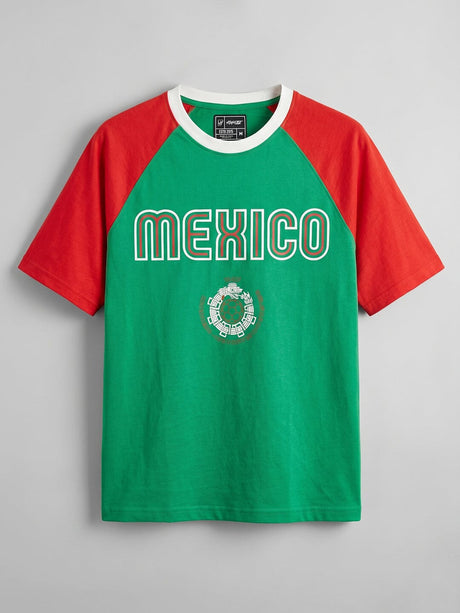 Mexico Retro Raglan Tshirt T-Shirts Fugazee 