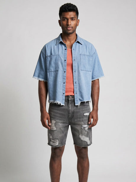 Amber Acid Ribbed Vest T-Shirts Fugazee 