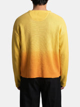 Sunrise Ombre Cropped Waffle Tshirt T-Shirts Fugazee 